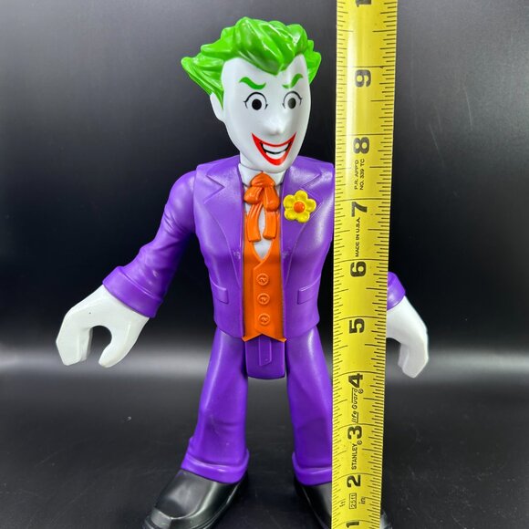 Fisher Price Imaginext XL DC Super Friends Joker Action Figure Toy Purple 2022 - Picture 9 of 13